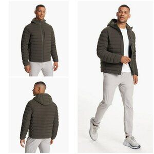 VUORI Steadfast Full Zip Hooded Jacket ~ Balsam XL NWT